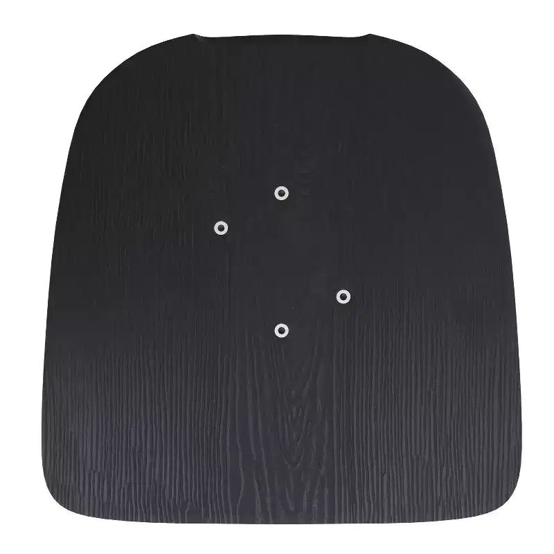Flash Furniture Perry Lot de 4 sièges en bois de polyrésine avec bords arrondis pour chaises et tabourets en métal colorés