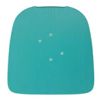 Flash Furniture Perry Lot de 4 sièges en bois de polyrésine avec bords arrondis pour chaises et tabourets en métal colorés