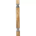 Porte-manteau traditionnel en aluminium 72 x 19 - Olivia & May