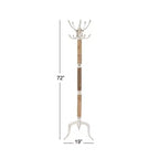 Porte-manteau traditionnel en aluminium 72 x 19 - Olivia & May