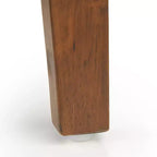 Buylateral Lot de 2 tabourets de bar rembourrés en bois massif Crawford à hauteur de comptoir