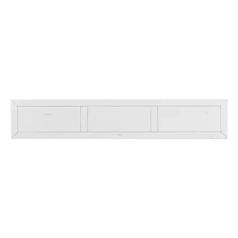 Console rustique de 60 L avec deux tiroirs de tailles différentes et étagère inférieure - ModernLuxe