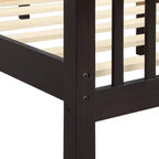Lit plateforme double en bois avec tête et pied de lit - ModernLuxe
