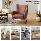 Fauteuil classique Harpocrates à dossier haut et garniture cloutée | ART OF LIVING DESIGNS