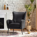 Fauteuil classique Harpocrates à dossier haut et garniture cloutée | ART OF LIVING DESIGNS