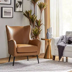Fauteuil classique Harpocrates à dossier haut et garniture cloutée | ART OF LIVING DESIGNS