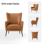 Fauteuil classique Harpocrates à dossier haut et garniture cloutée | ART OF LIVING DESIGNS