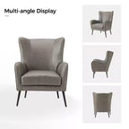 Fauteuil classique Harpocrates à dossier haut et garniture cloutée | ART OF LIVING DESIGNS