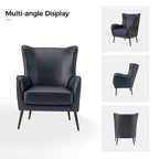Fauteuil classique Harpocrates à dossier haut et garniture cloutée | ART OF LIVING DESIGNS