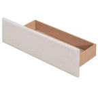 Lit plateforme rembourré Queen Size avec tête de lit classique et 4 tiroirs - ModernLuxe
