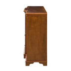 Meuble TV de salon Cedric pour téléviseurs jusqu'à 65 pouces avec 2 tiroirs et étagère | KARAT HOME