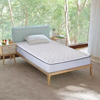 Matelas en mousse haute densité Continental Sleep, ferme moyen, à plateau non capitonné, de 8 pouces.
