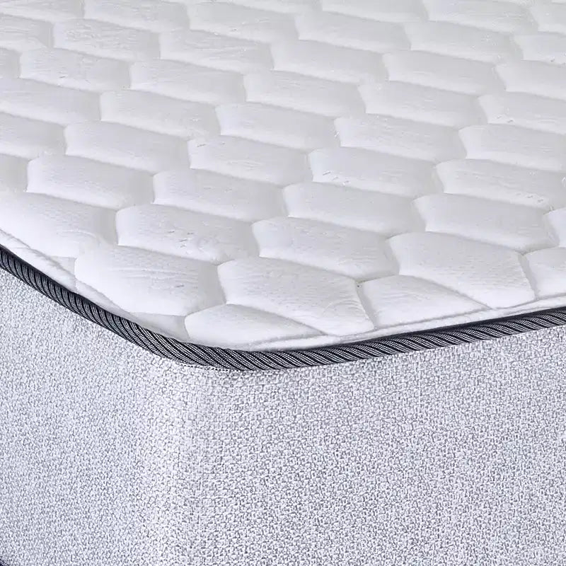 Matelas en mousse haute densité Continental Sleep, ferme moyen, à plateau non capitonné, de 8 pouces.