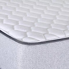 Matelas en mousse haute densité Continental Sleep, ferme moyen, à plateau non capitonné, de 8 pouces.