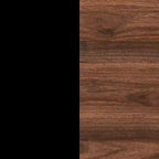 Merrick Lane Table console moderne en bois composite style ferme avec entretoises en bois et étagère inférieure