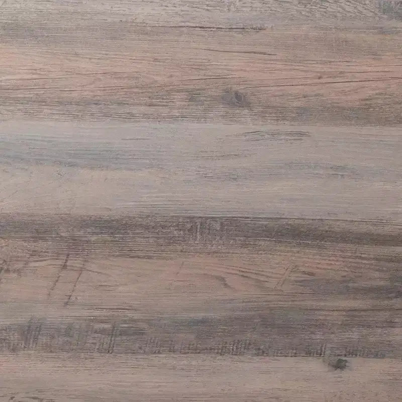 Table d'appoint Merrick Lane moderne style « ferme » en bois composite avec deux étagères et accents en acier thermolaqué