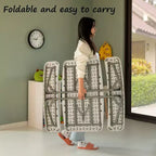 Table de pique-nique pliable blanche pour enfants avec banc, table d'extérieur portable pour enfants, pour le jardin, les activités manuelles, les repas et les jeux