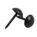 Clous de Tapissier Ronds à Tête Métallique pour Canapé Table Unique Bargains 0,28 x 0,5 Noir 200 Pièces