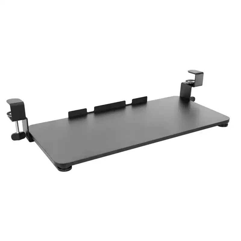 Mount-It! Tiroir coulissant pour clavier sous le bureau | Plateforme coulissante pour clavier et souris sous le bureau | Tiroir rétractable | Aucun assemblage de vis ou de rayures