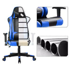 Chaise de Bureau Gaming en Cuir PU avec Appuie-tête et Coussin Lombaire Ajustables - GTRACING