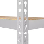 Yaheetech Étagère de rangement sans boulons à 5 niveaux Unité de rayonnage en métal