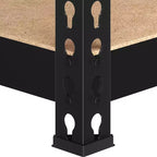 Yaheetech Étagère de rangement sans boulons à 5 niveaux Unité de rayonnage en métal