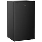 HOMCOM Mini-réfrigérateur avec congélateur 90 L, petit réfrigérateur avec thermostat réglable pour chambre