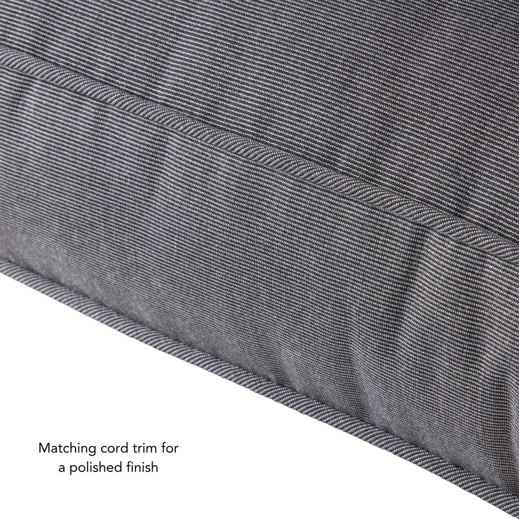 Ensemble de 2 coussins d'extérieur Sunbrella haut de gamme à assise profonde