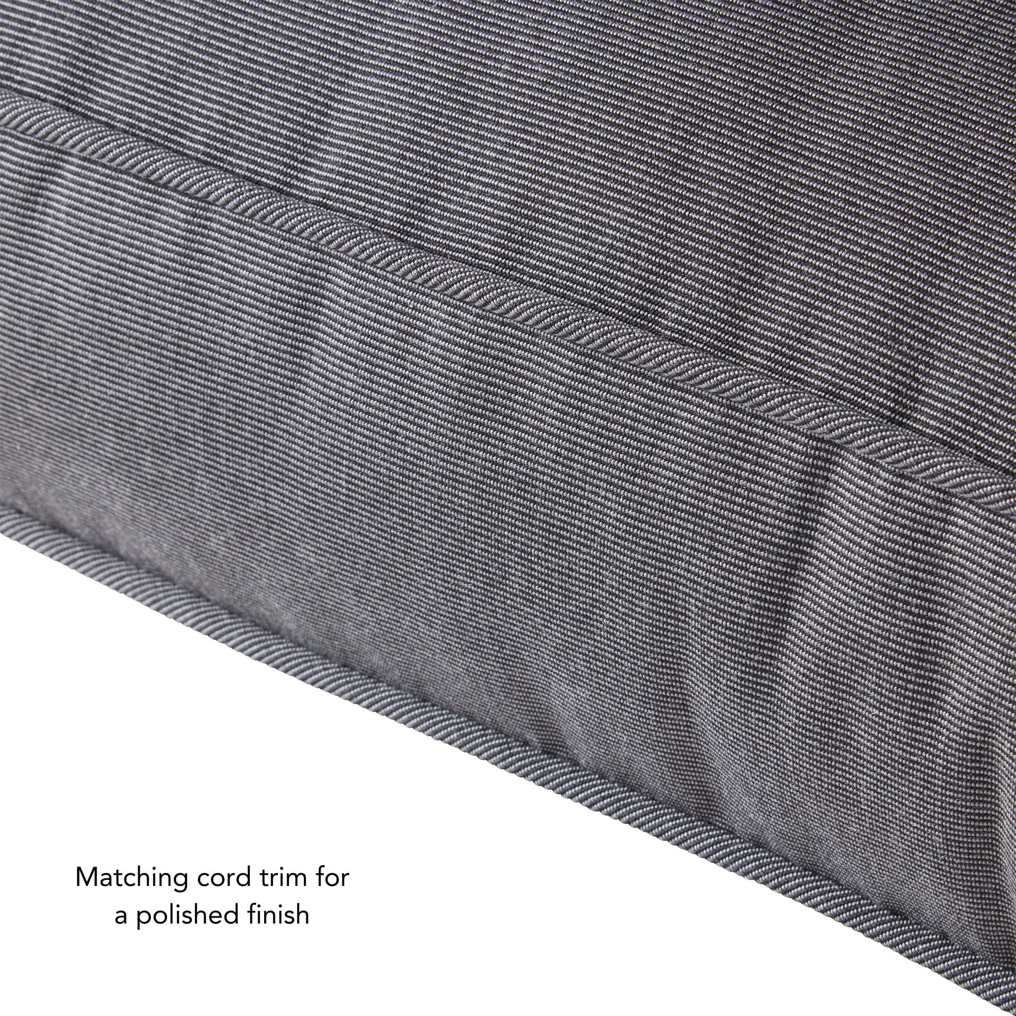 Ensemble de 2 coussins d'extérieur Sunbrella haut de gamme à assise profonde