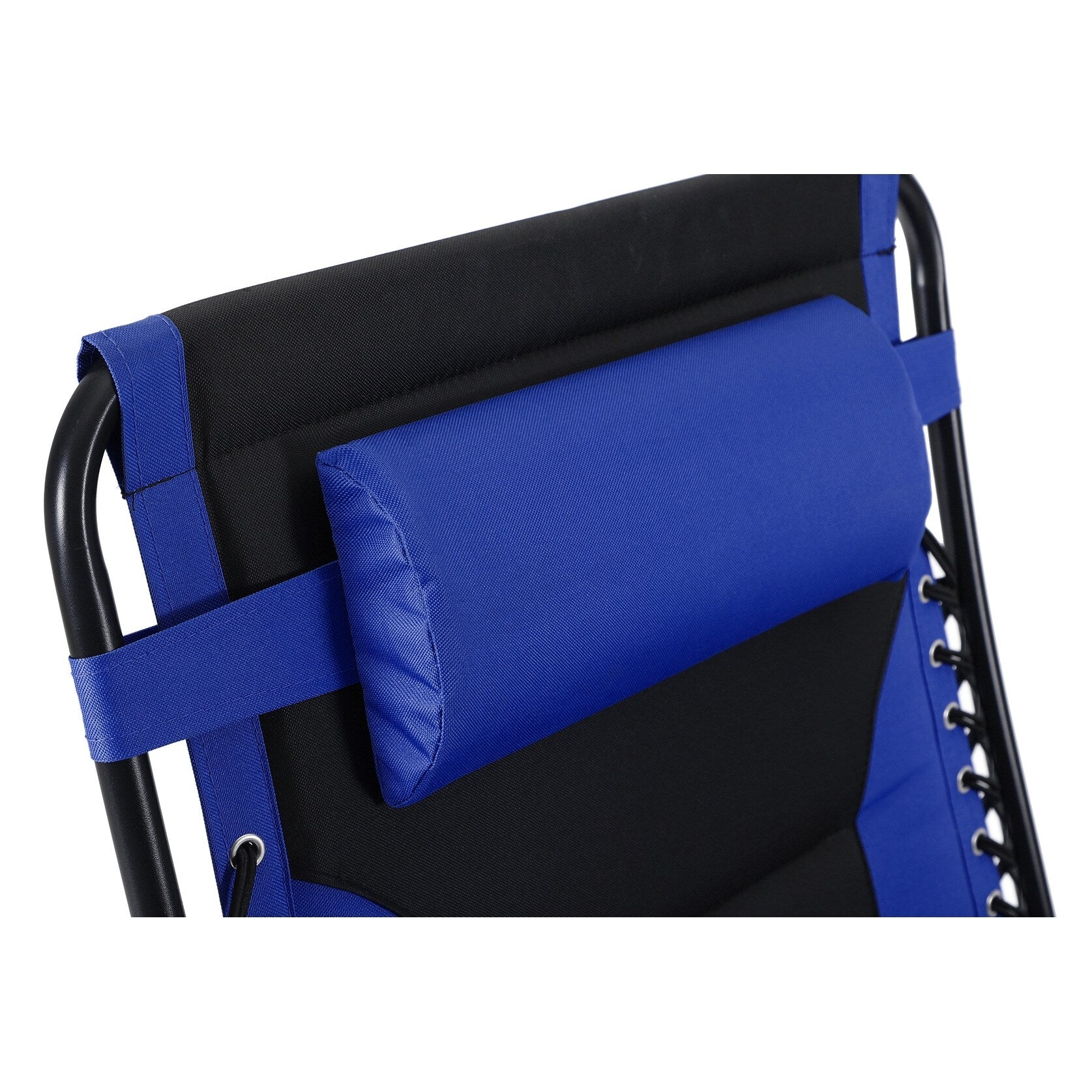 Fauteuil de relaxation zéro gravité XL surdimensionné et rembourré, avec accoudoirs plus larges, inclinable et porte-gobelet - N/A