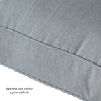Ensemble de 2 coussins d'extérieur Sunbrella haut de gamme à assise profonde