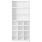 Tribesigns Freestanding Shoe Cabinet, Modern Shoe Storage Cabinet with Shelves