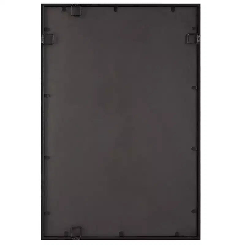 Miroir Mural Rectangulaire Uttermost Benedo Noir 24 x 36