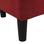 Breighton Home Fauteuil d'appoint avec ottoman Churchill