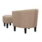 Breighton Home Fauteuil d'appoint avec ottoman Churchill
