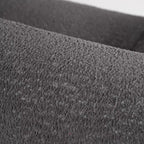HOMES: Intérieur et Extérieur Fauteuil d'appoint profond Sunhaven Contemporary en tissu bouclé