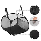 Panier à linge pliable en maille Unique Bargains 90 litres 1 pièce