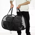Panier à linge pliable en maille Unique Bargains 90 litres 1 pièce