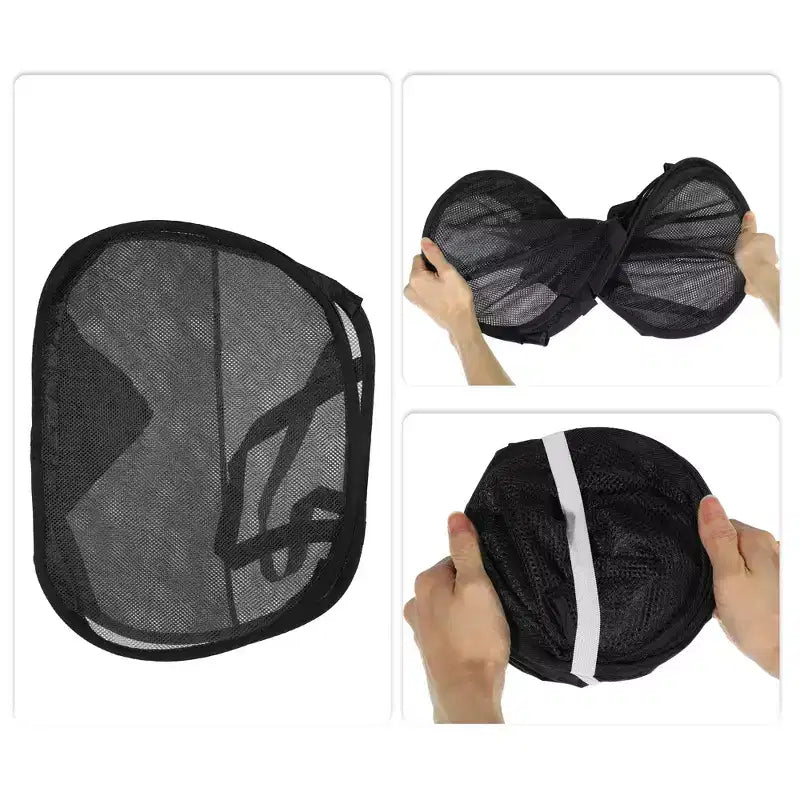 Panier à linge pliable en maille Unique Bargains 90 litres 1 pièce