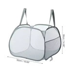 Panier à linge pliable en maille Unique Bargains 90 litres 1 pièce