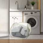 Panier à linge pliable en maille Unique Bargains 90 litres 1 pièce