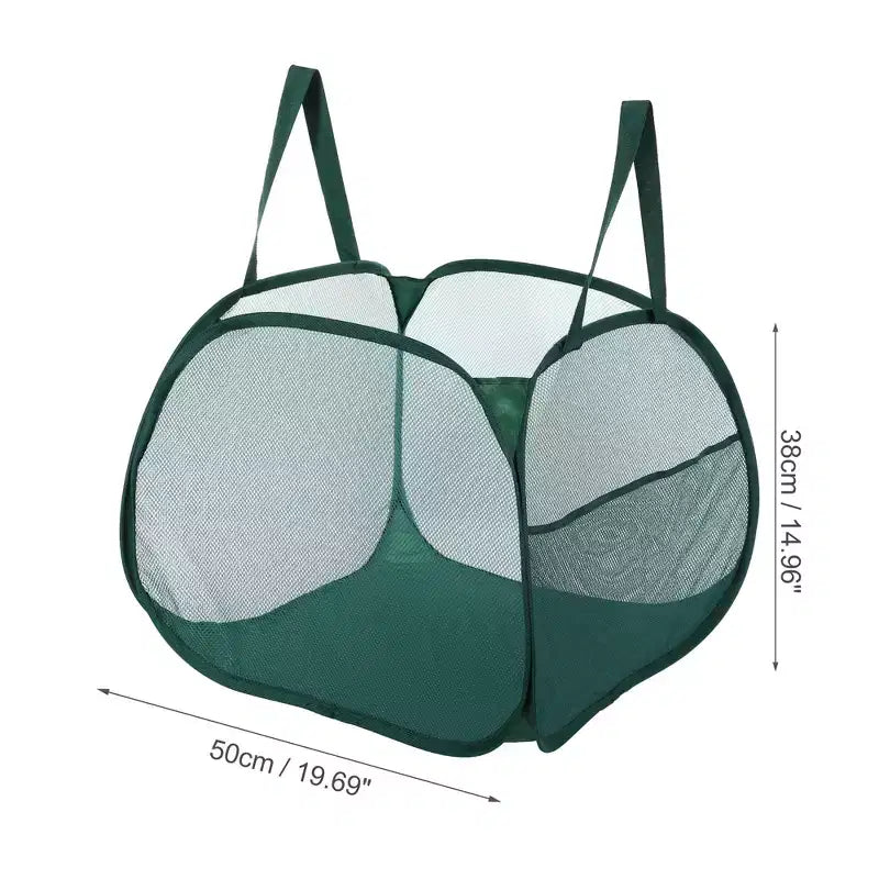 Panier à linge pliable en maille Unique Bargains 90 litres 1 pièce