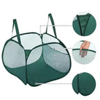 Panier à linge pliable en maille Unique Bargains 90 litres 1 pièce