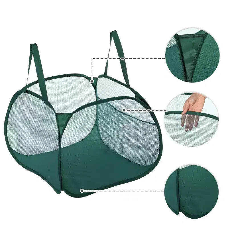 Panier à linge pliable en maille Unique Bargains 90 litres 1 pièce