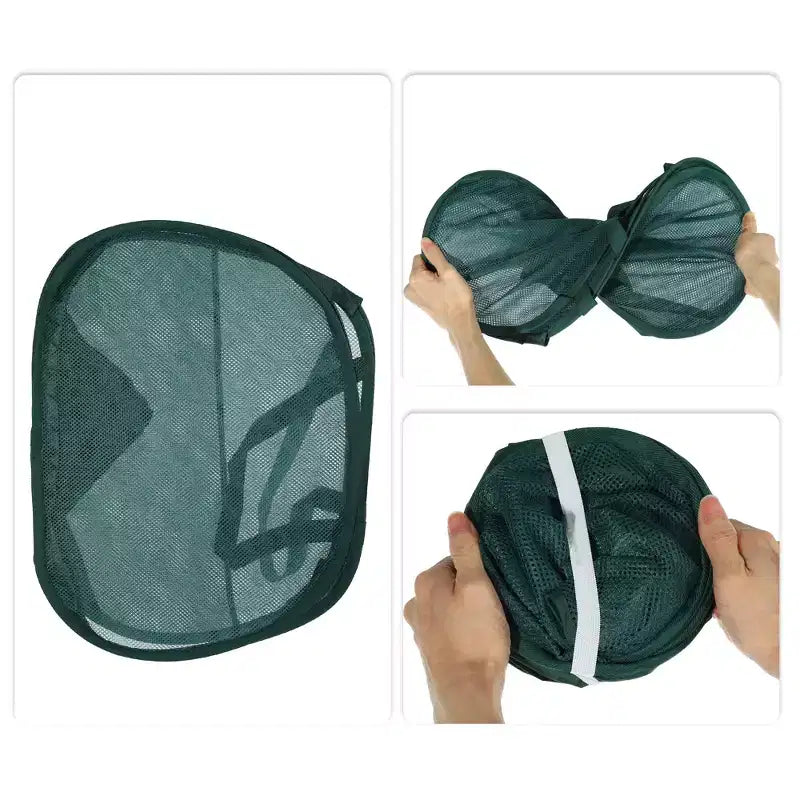 Panier à linge pliable en maille Unique Bargains 90 litres 1 pièce
