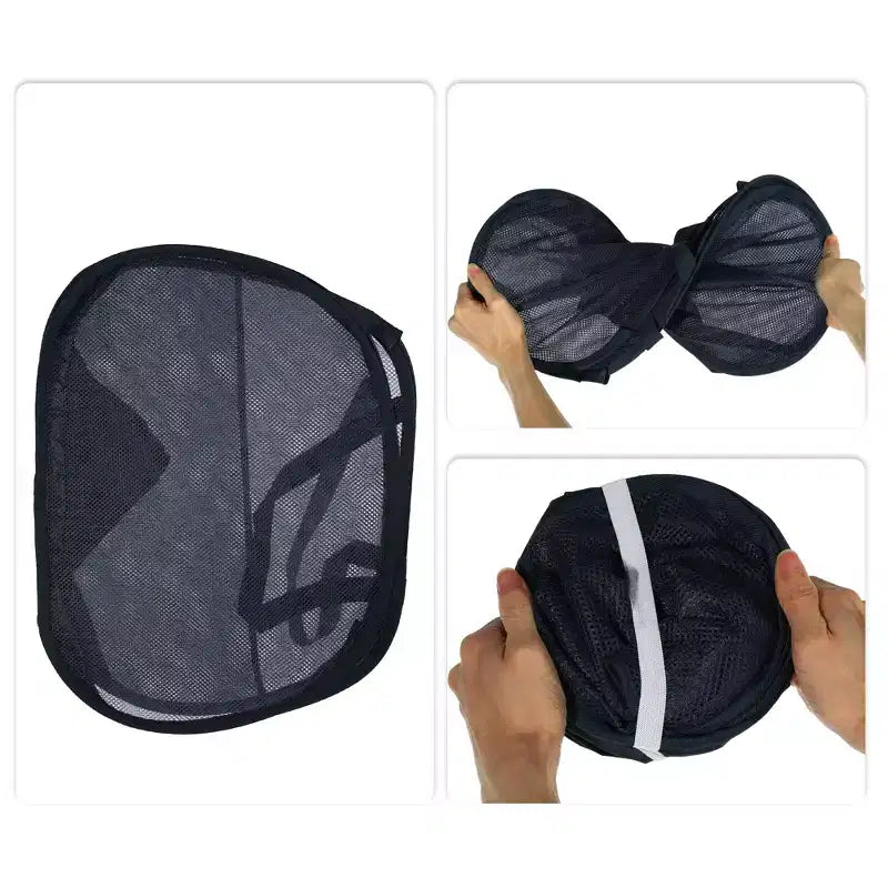 Panier à linge pliable en maille Unique Bargains 90 litres 1 pièce