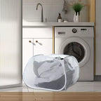 Panier à linge pliable en maille Unique Bargains 90 litres 1 pièce