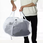 Panier à linge pliable en maille Unique Bargains 90 litres 1 pièce