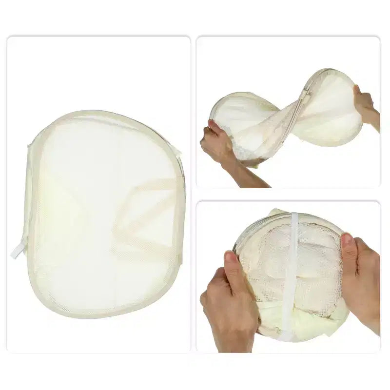Panier à linge pliable en maille Unique Bargains 90 litres 1 pièce
