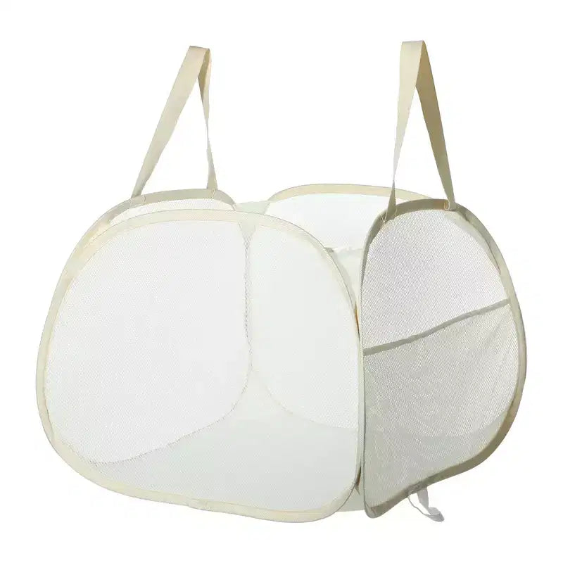 Panier à linge pliable en maille Unique Bargains 90 litres 1 pièce
